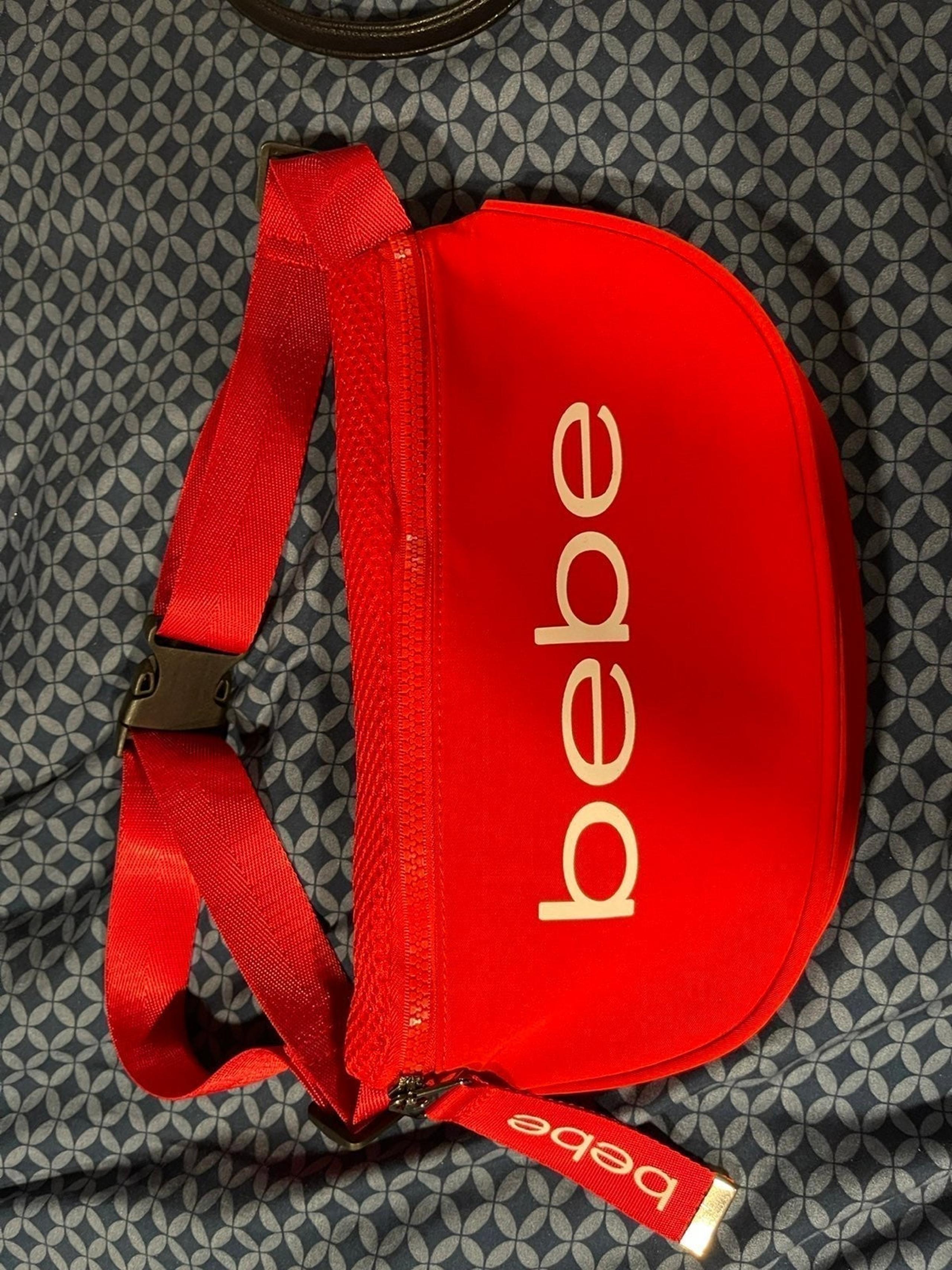 Bebe Red Purse pouch