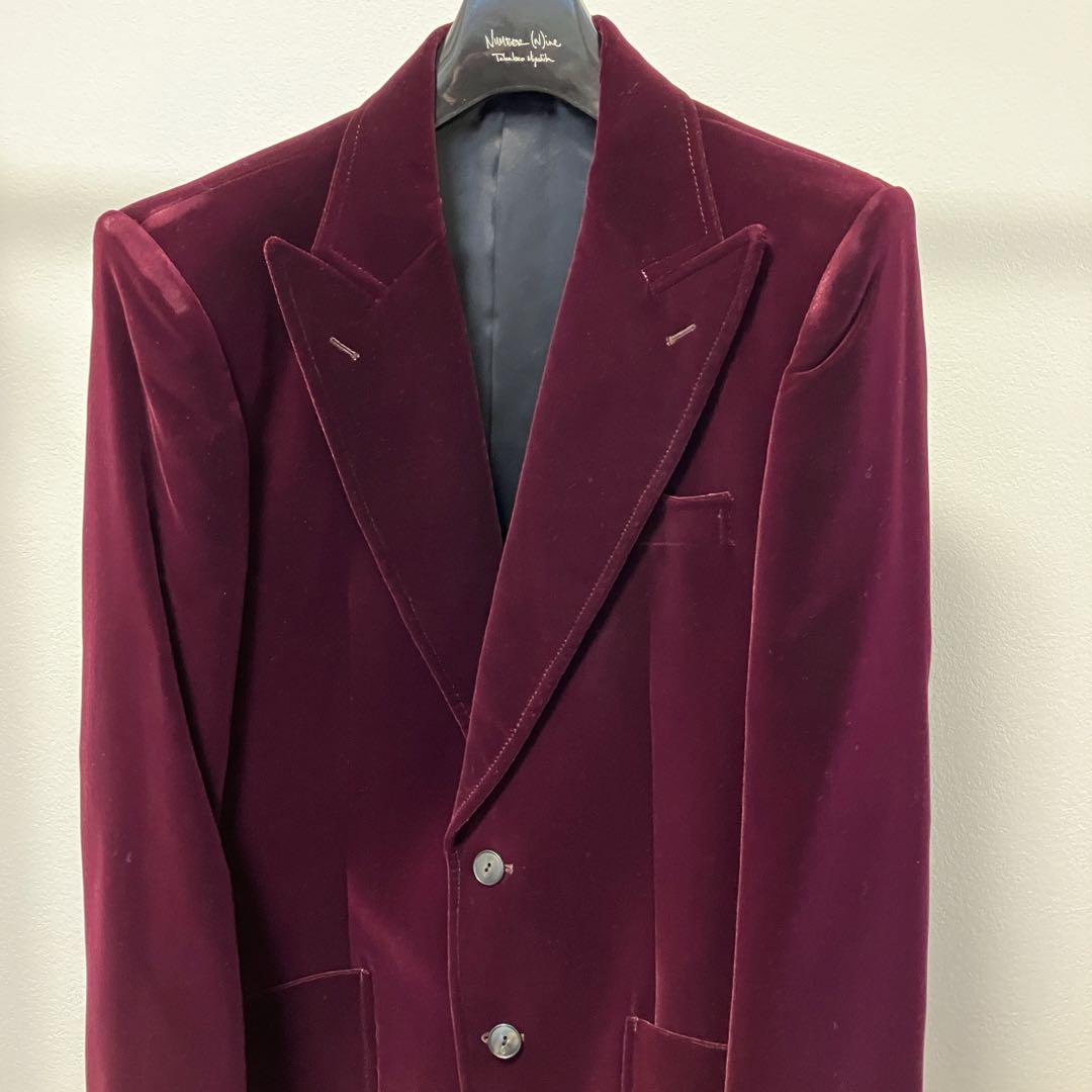 NUMBER NINE Initial Jacket in Velvet