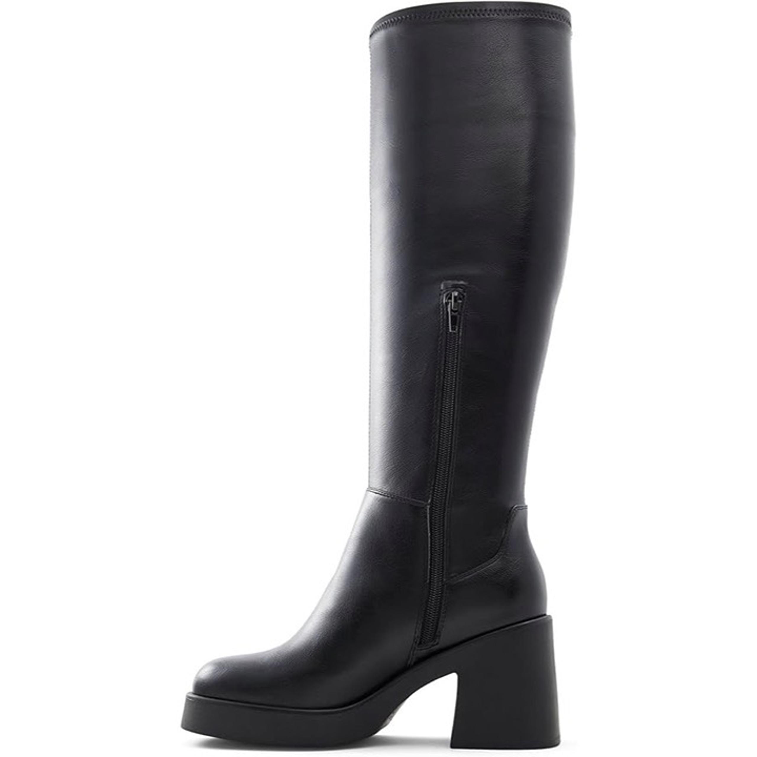 CALL IT SPRING Black Jamiee Knee High Boots