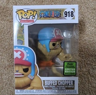 FUNKO POP! Animation: One Piece918# Buffed Chopper Gift Toy VinylAction Figure