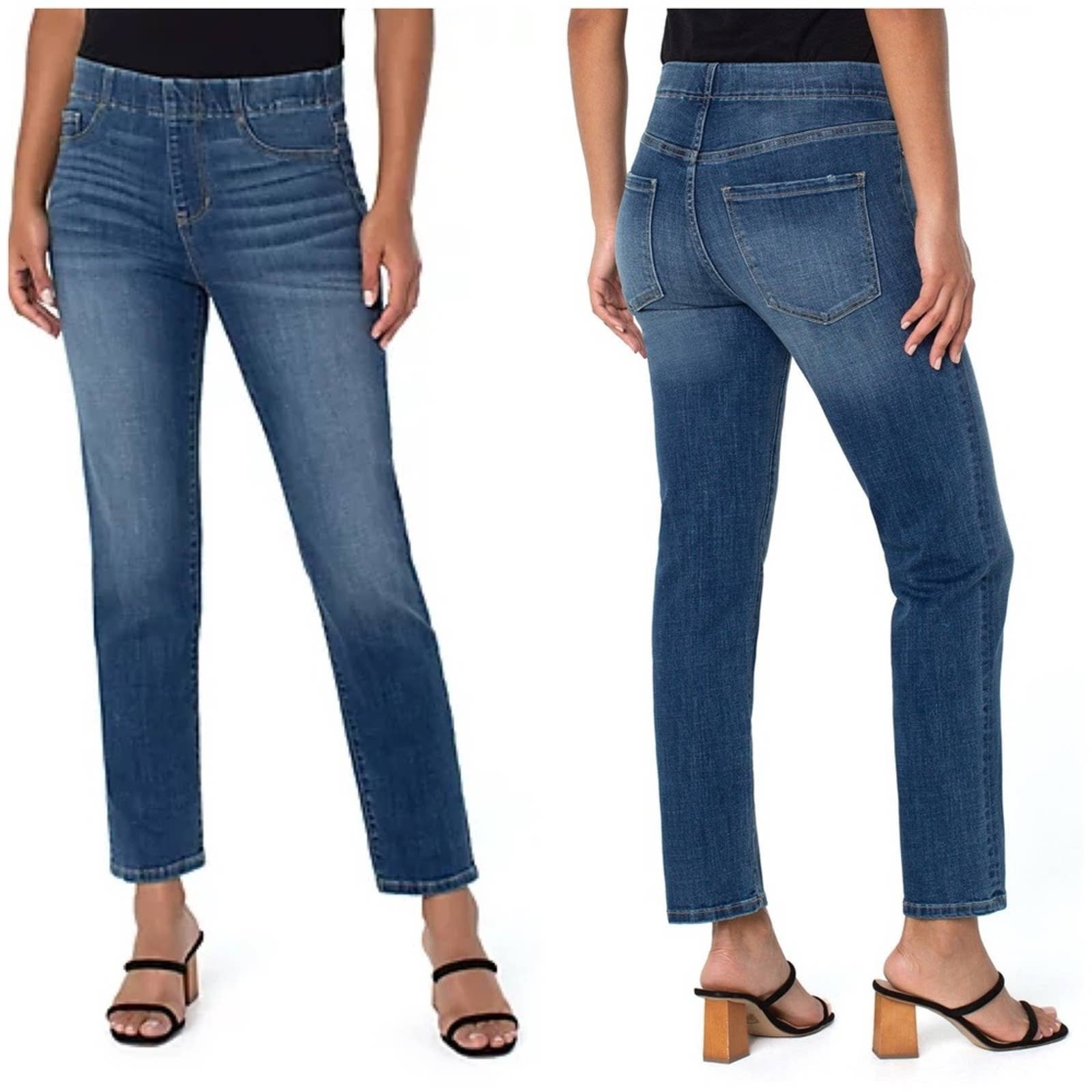 Stitch Fix Liverpool Chloe Pull-On Slim Jean In Westchester Size 4/27