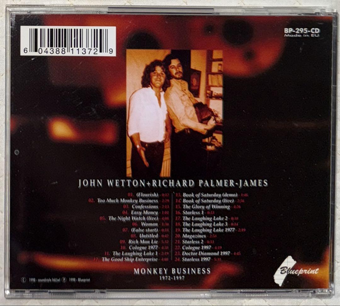John Wetton＋Richard Palmer-James/MONKEY〜 Wetton, John, Palmer-James, Richard - Monkey Business