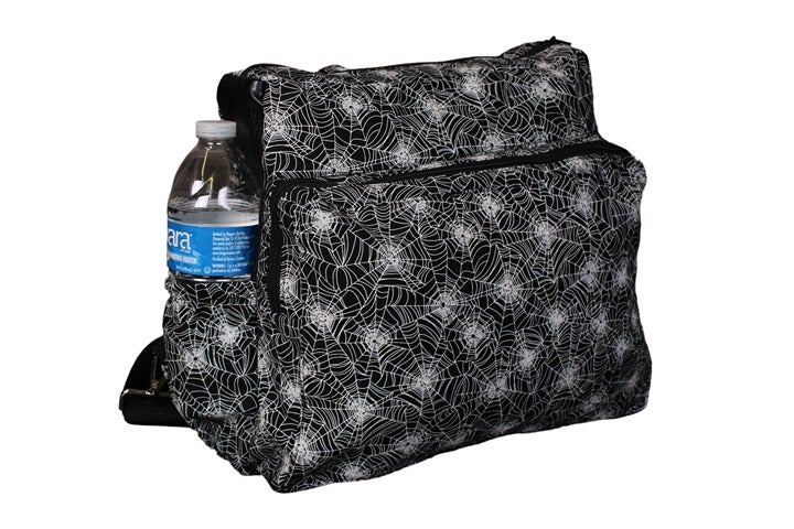 Spider Web Diaper Bag. Spider Web Bag. Diaper Bag. Spider web