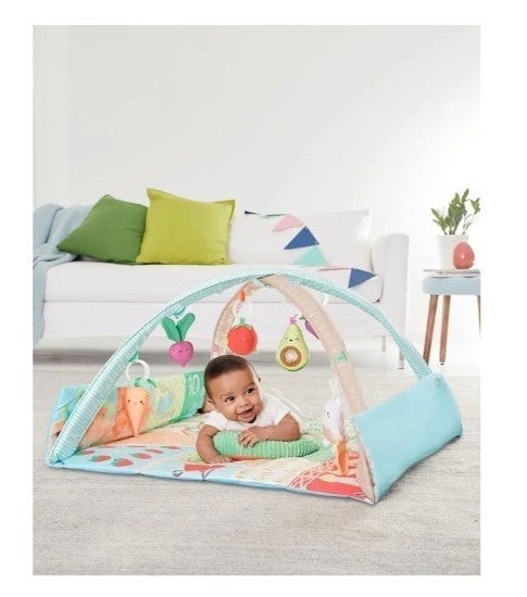 Skip Hop Farm stand Grow and Play activity gym, baby tummy time mat