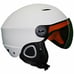 ski snowboard helmet visor winter sports Helmet Integrated lens visor white M