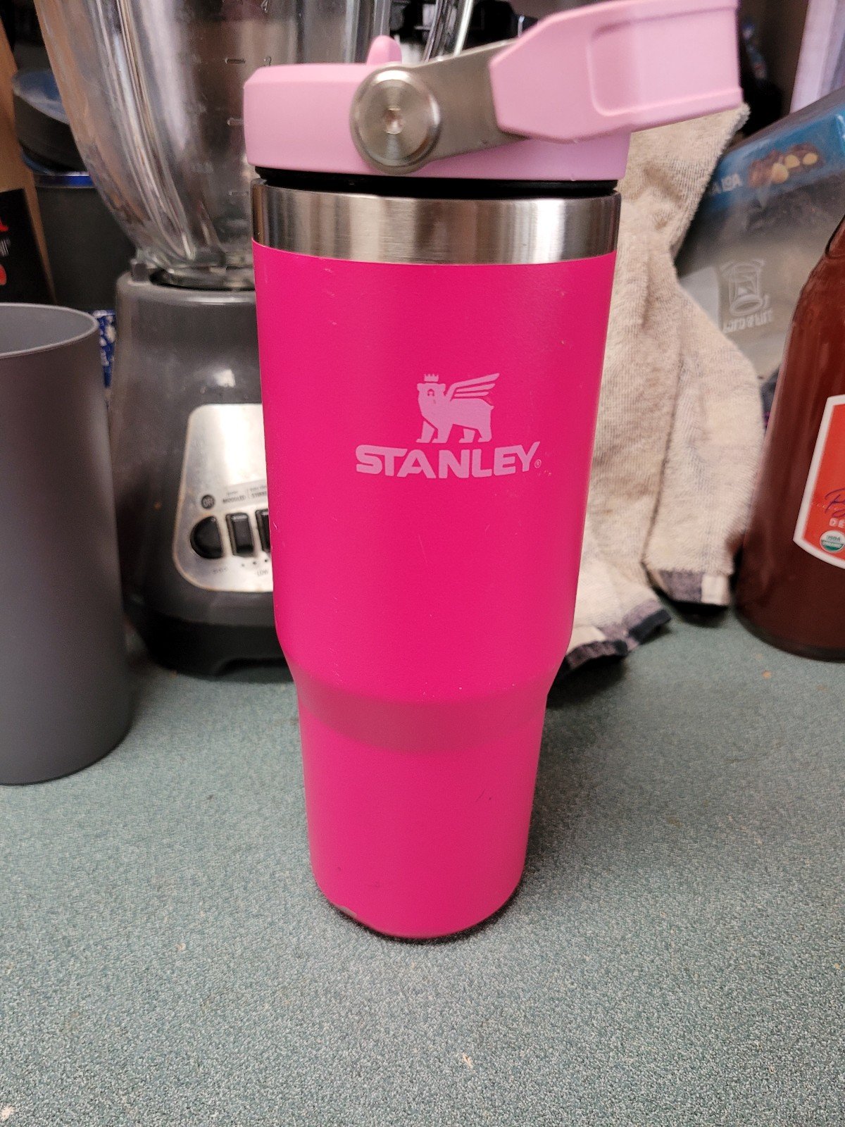 ***UPDATED**** Hot Pink Stanley with Flip Straw 30oz