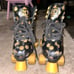 Roller Derby Roller skates black and gold