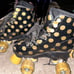 Roller Derby Roller skates black and gold