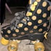 Roller Derby Roller skates black and gold