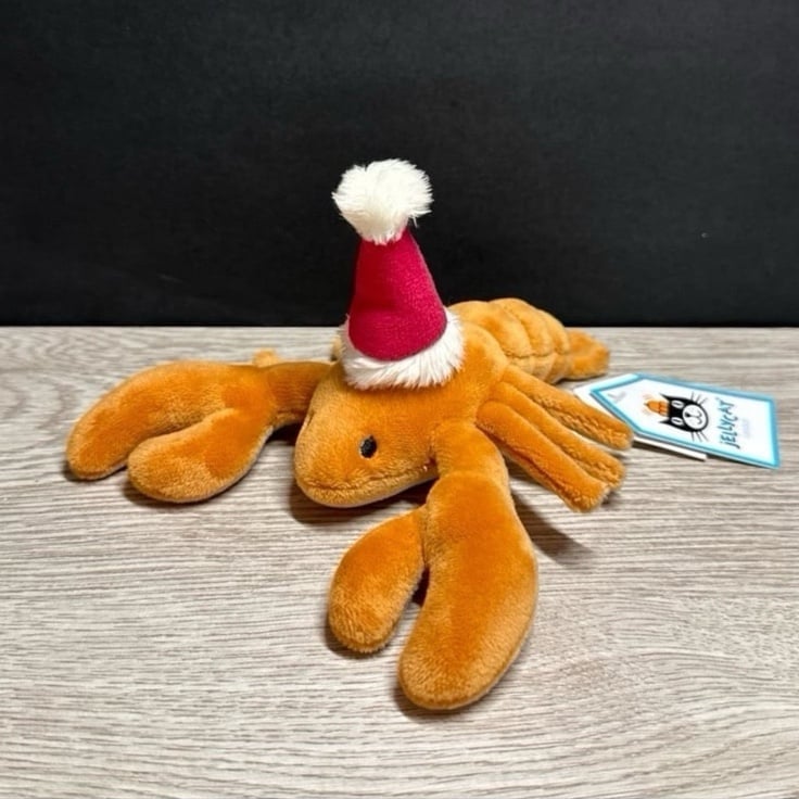 Jellycat celebration crustacean lobster- NWT Retired- SHIPS SAME DAY!