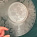 Macbeth-Evans Vintage Pink Depression Glass Round Platter 11.75 in Dogwood Pink