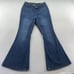 Judy Blue Jeans Womens Size 16W Blue Pull On Super Flare Jeans
