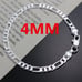 925 Sterling silver 8MM chain