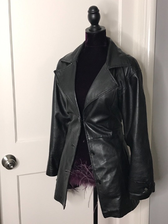 Vintage Leather Women's Jacket - Small