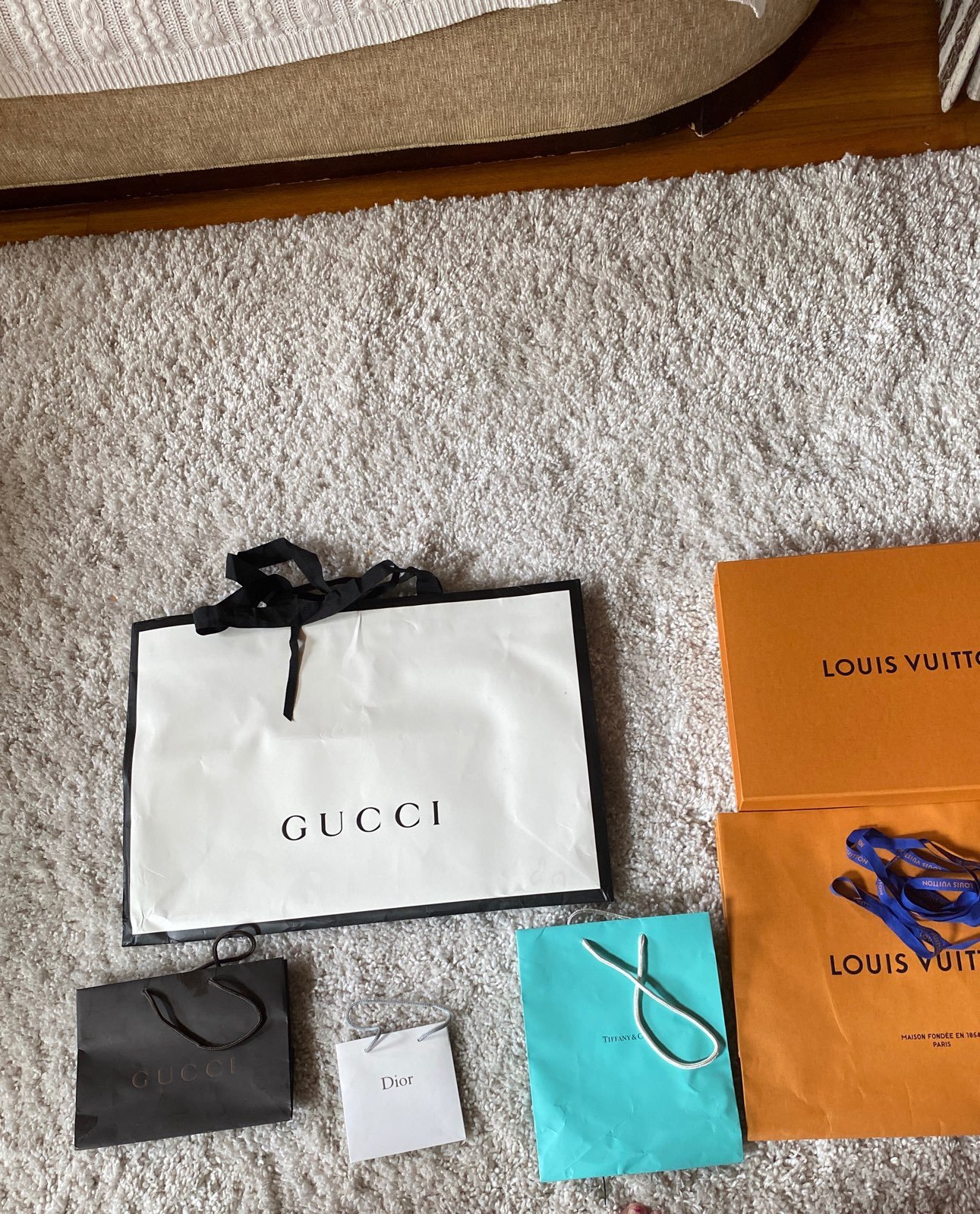 Lots of Empty gift boxes