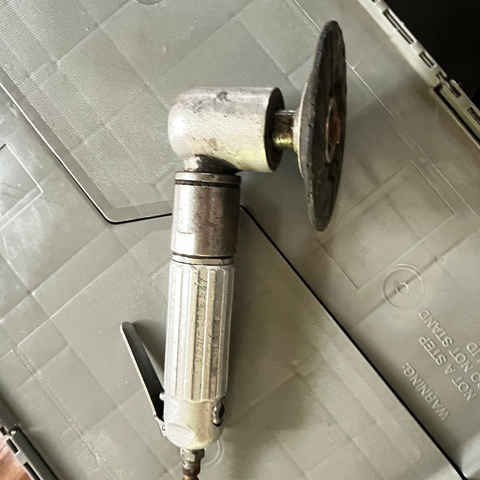 Phematic (Air) Grinder ….Tough Job !!! No Problem