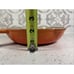 VF Le Creuset Cousances Orange Flame 9 Cast Iron Enamel Double Spout Skillet