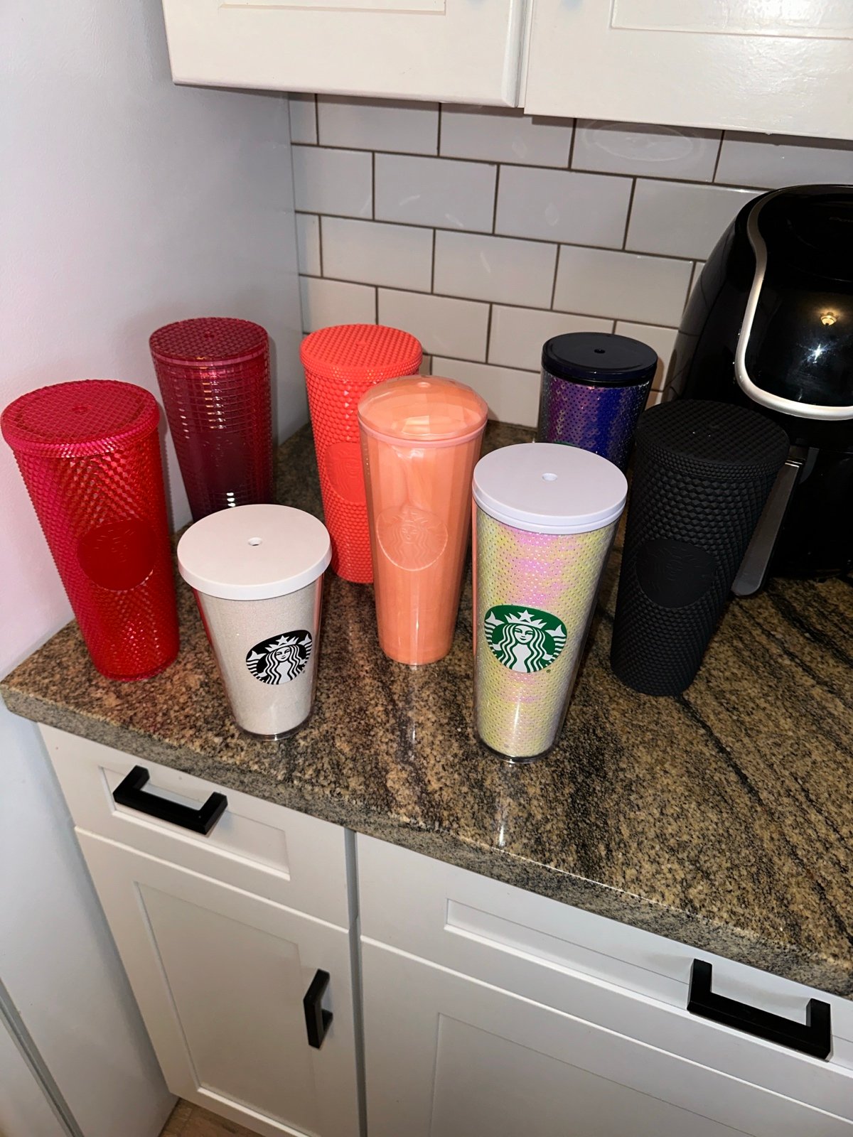 Starbucks cups