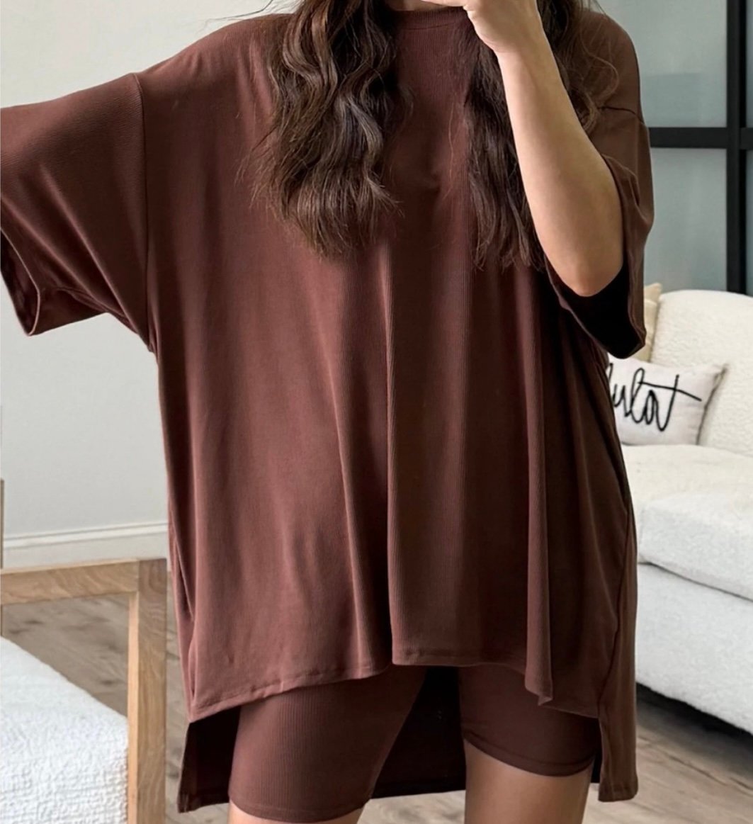 TALULAH Chocolate Brown Novi Set