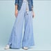 Anthropologie Linen Wide Leg Pants