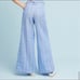 Anthropologie Linen Wide Leg Pants