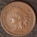 Choice 1865 Indian Head Penny Liberty showing Civil War Era USA Genuine Beauty