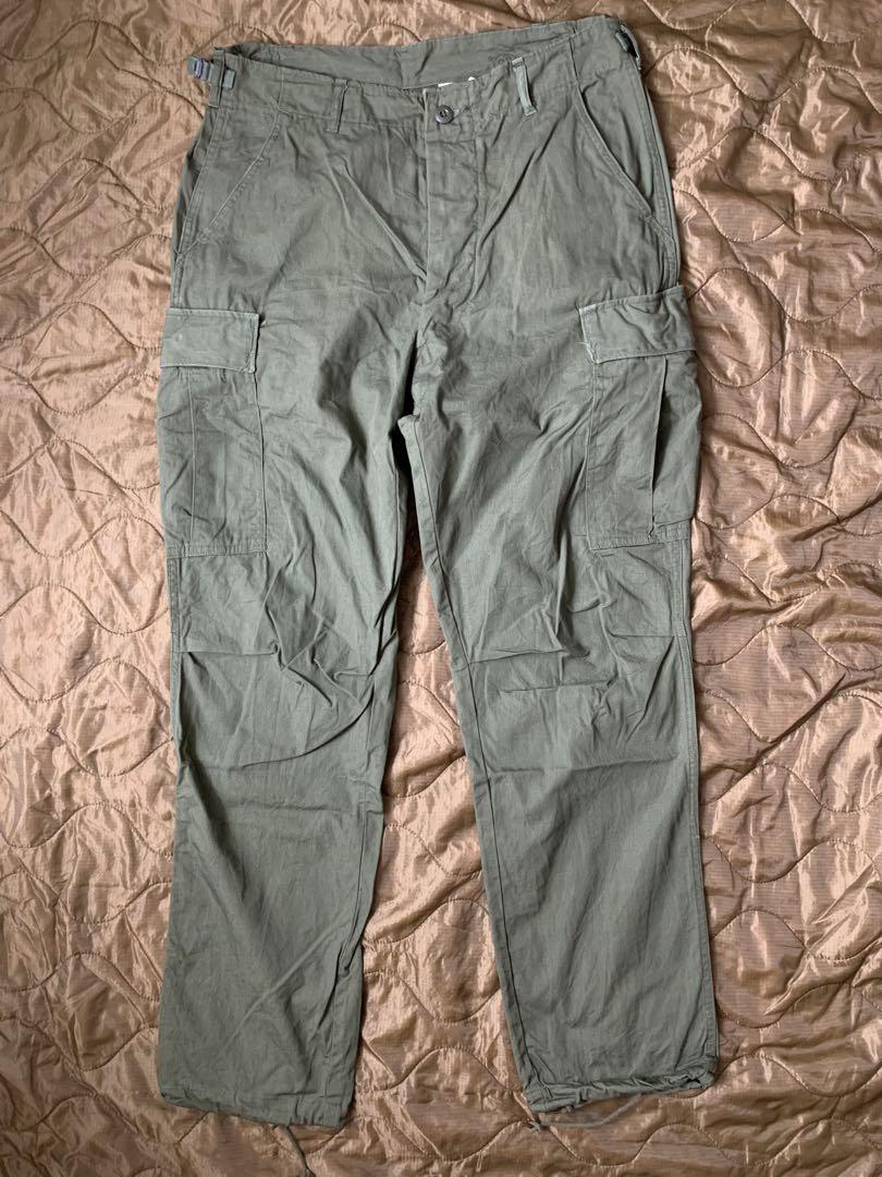 US Military Genuine 3rd Non-Rip Jungle Fatigue Pants, US Army