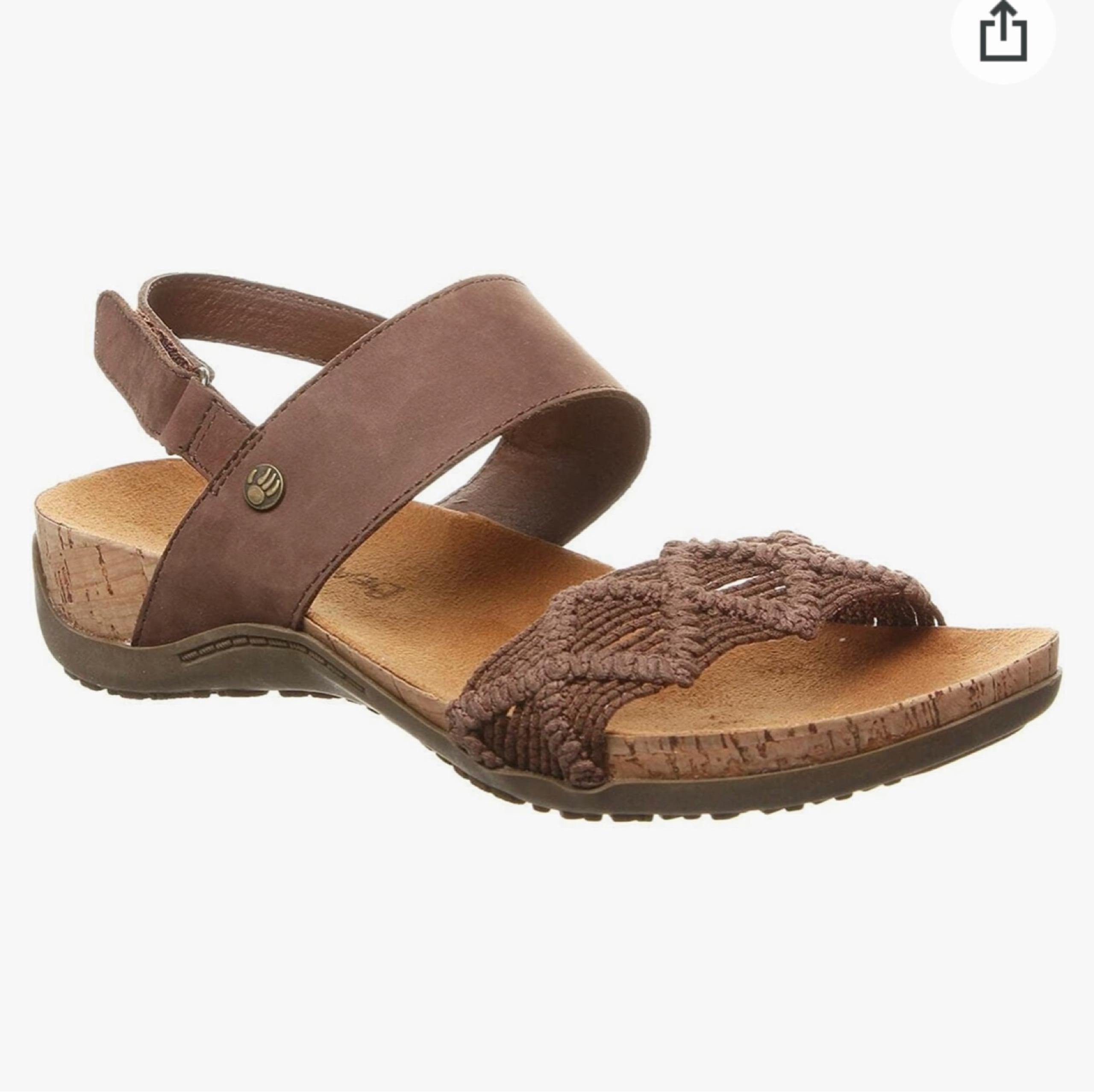 BEARPAW Women's Emerson Sandals Size 10