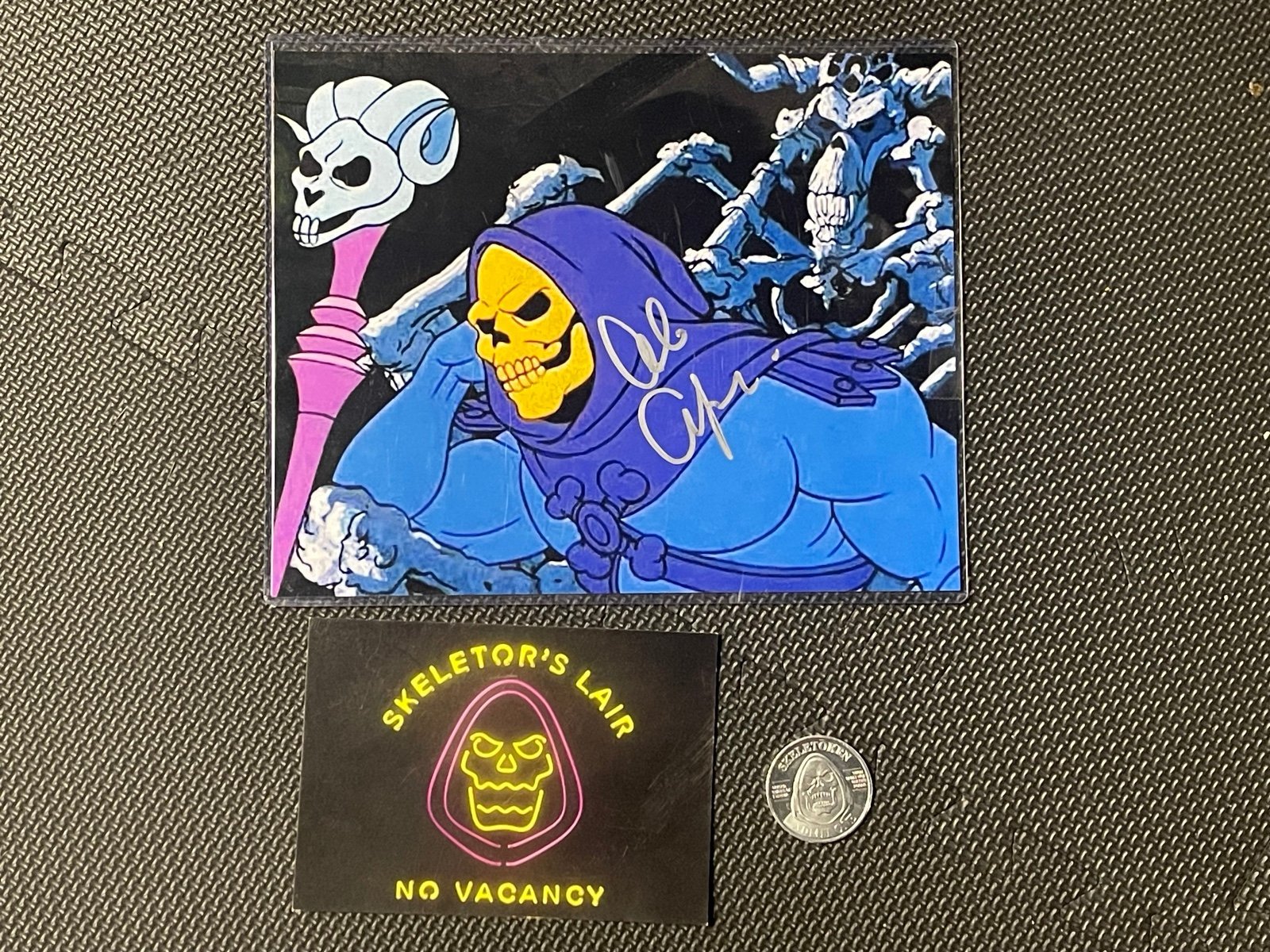 Alan Oppenheimer Autograph 'Skeletor' 8x10 Photo Super7 SDCC