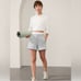Athleta PRESENCE HOODIE Medium NEW Fog Horn Heather