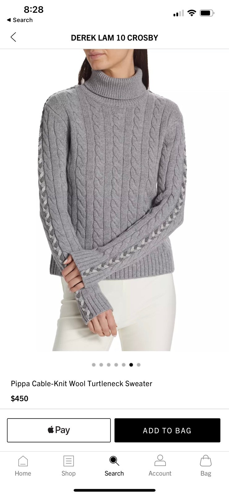 Pippa Cable-Knit Wool Turtleneck Sweater