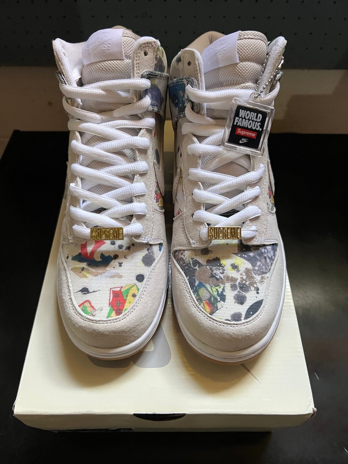 Dunk sb high supreme rammellzee size 10.5