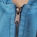 American Giant Women's Blue Zip-Up Hoodie Sweatshirt XS