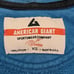 American Giant Women's Blue Zip-Up Hoodie Sweatshirt XS