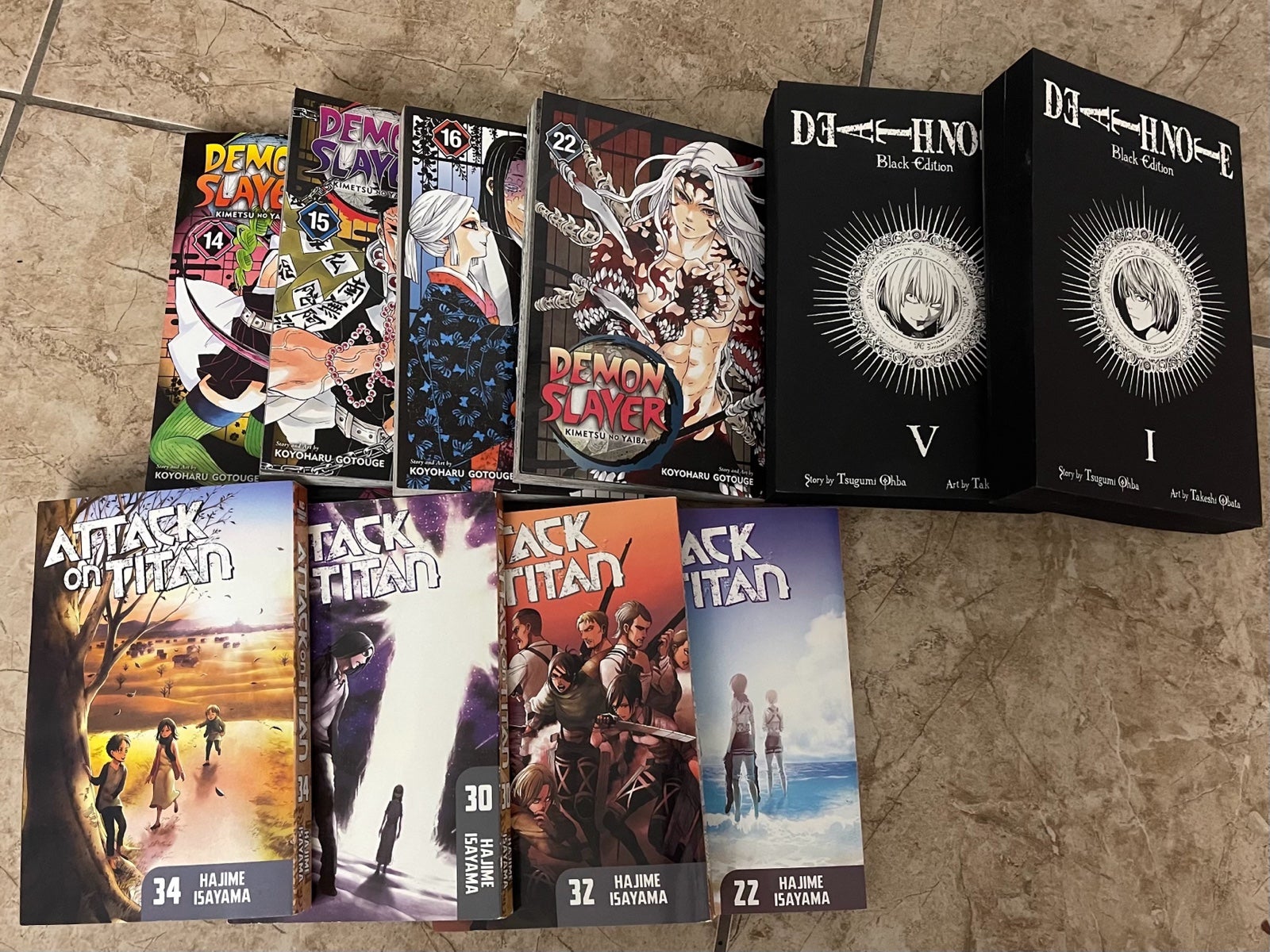 Manga sets