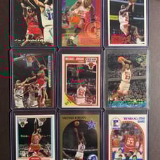 MICHAEL JORDAN BASKETBALL CARD LOT