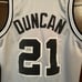 NB Nike Youth Sz S San Antonio Spurs #21 Tim Duncan Sewn Jersey NWOT