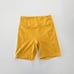 Women's Bandier LE ORE Lucca Recycled Stretch Biker Shorts Yellow High Rise Med