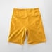 Women's Bandier LE ORE Lucca Recycled Stretch Biker Shorts Yellow High Rise Med