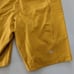 Women's Bandier LE ORE Lucca Recycled Stretch Biker Shorts Yellow High Rise Med