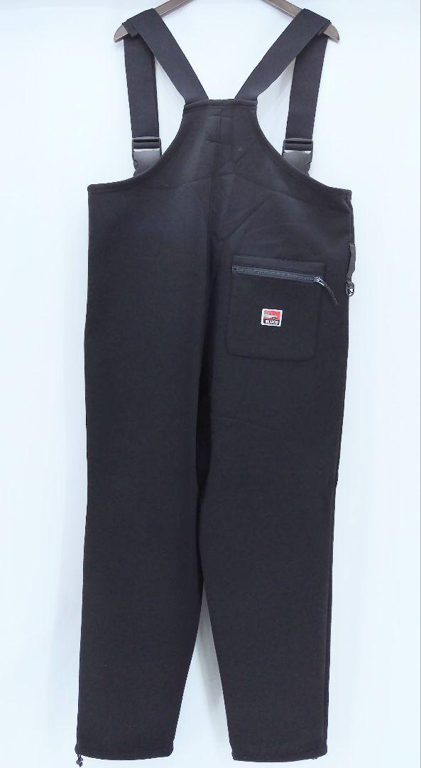 激安 BLUCO/BONDING OVERALL(BLK)XL KNIT パンツ