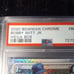 PSA 9 Mint - 2020 Bowman Chrome Mega Box Refractor Bobby Witt Jr. 1st Yr RC!