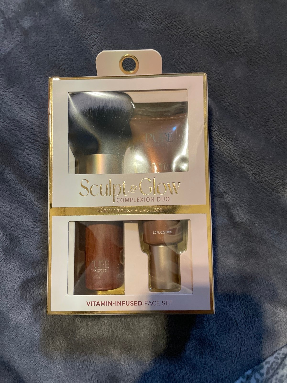 Sculpt & Glow Kabuki Brush & Bronzer Complexion Duo