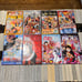 One Piece Volumes 1-110, plus numerous related books, complete set.