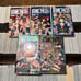 One Piece Volumes 1-110, plus numerous related books, complete set.