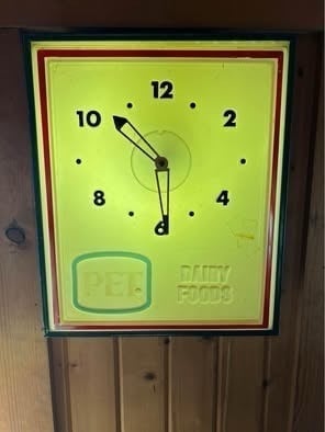 Pet dairy food clock merritt products co