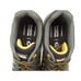 DAKOTA Men's 3621 Steel Toe Steel Plate Athletic Safety Shoes Black/Yellow 12M