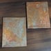 Metal color abstract paintings