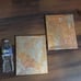 Metal color abstract paintings
