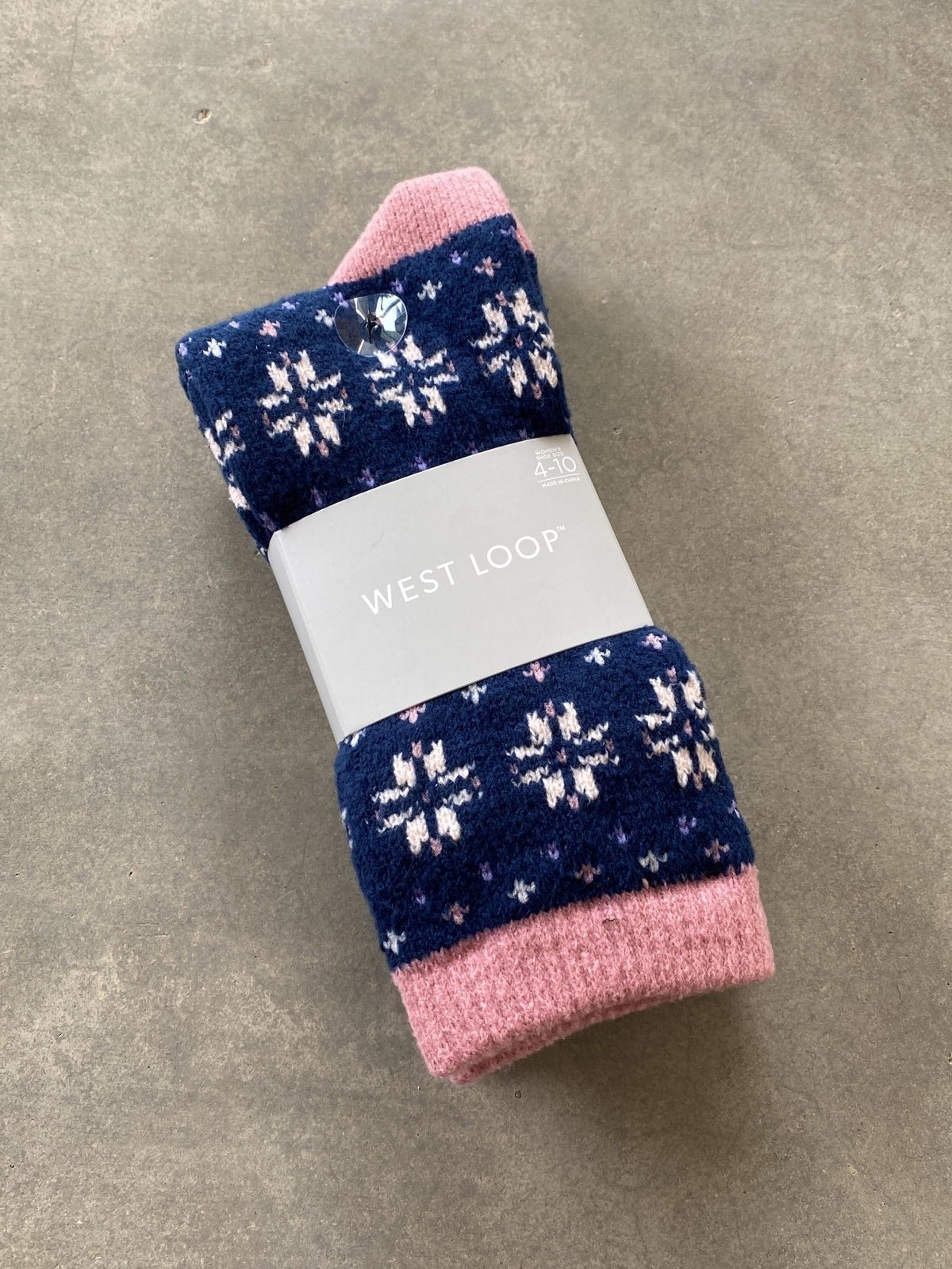 West Loop Women’s Butter Socks Size 4-10 2 Pair
